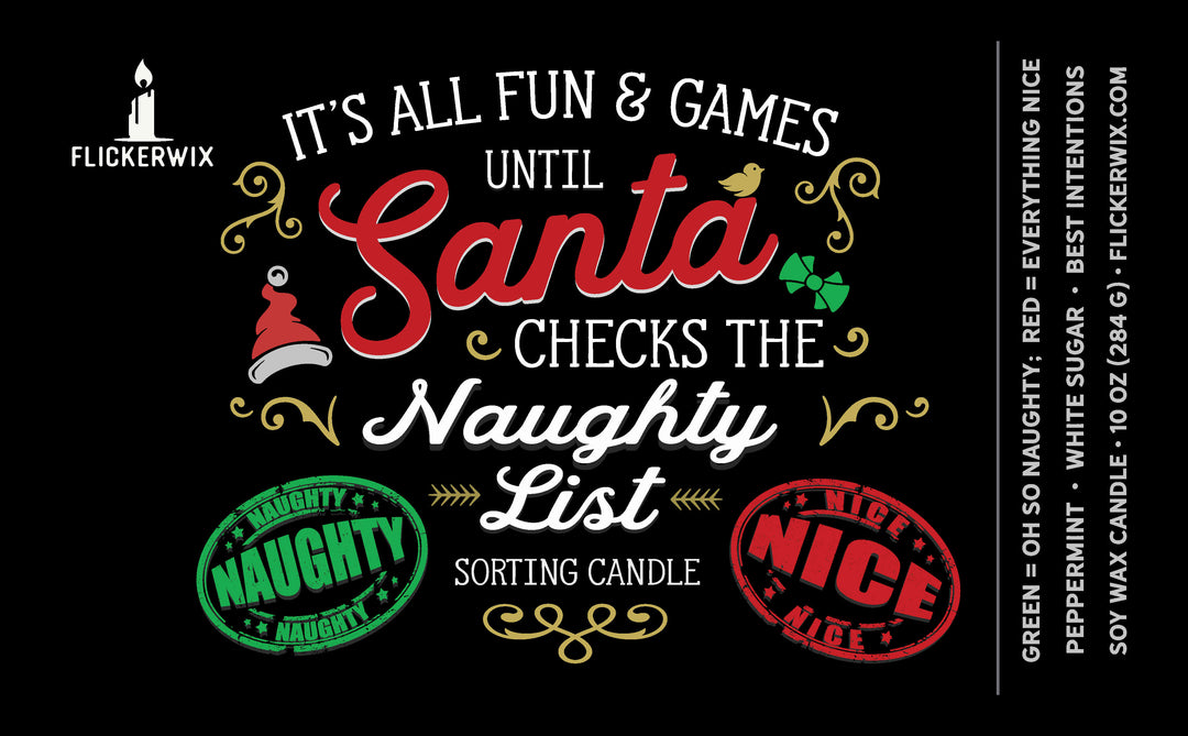 Santa's Naughty List - Seasonal